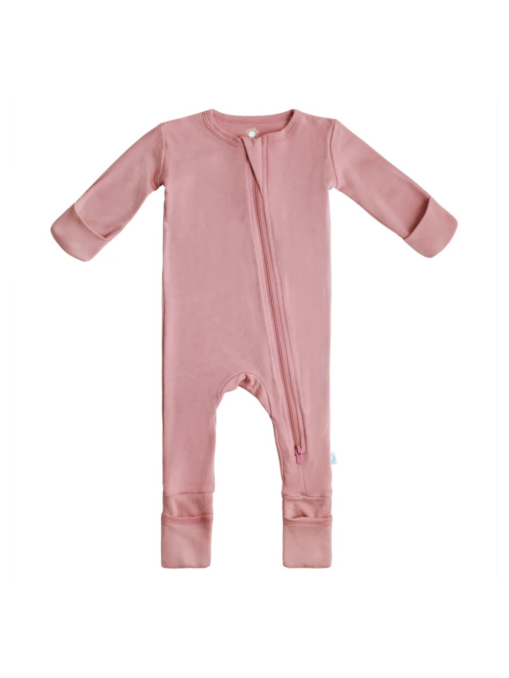 Baby Bamboo Zip-Front Pajamas w/ Dreamcuffs